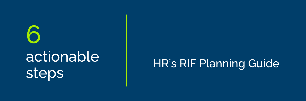 HR RIF Planning Guide