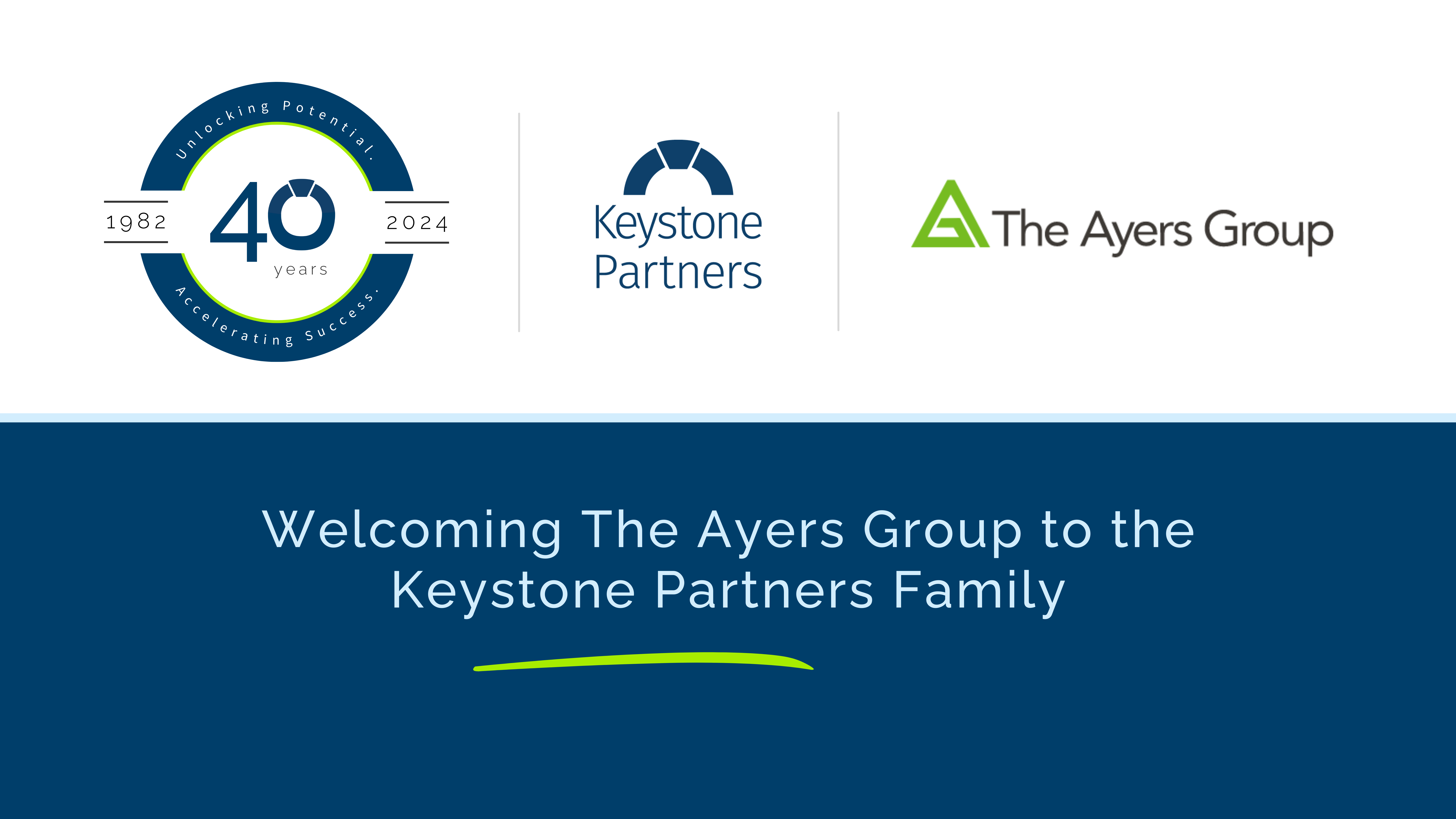 Welcoming They Ayers Group to the Keystone Partners Family